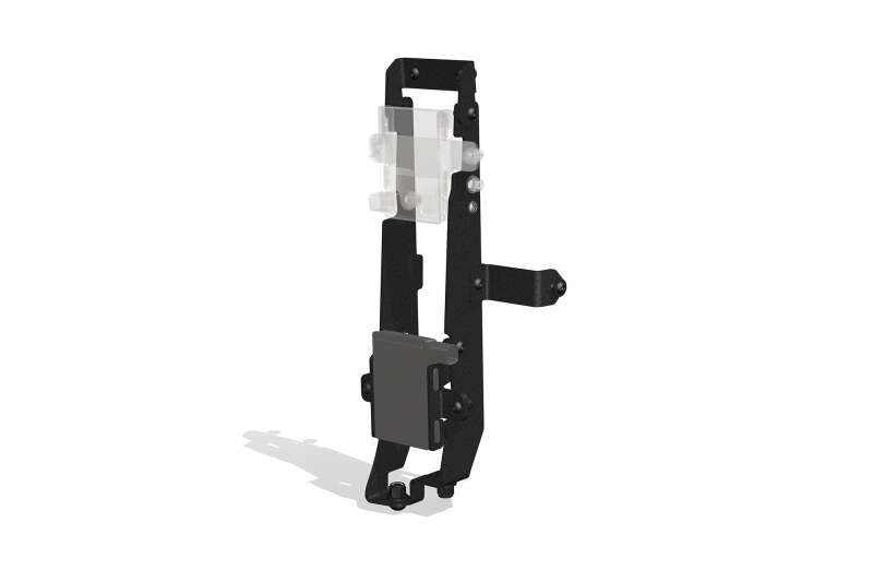 Ford F150 Adaptive Cruise Control Bracket - Addictive Desert Designs - Dual Position - Hammer Black - `24-`27